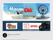 Tablet Screenshot of macauemdia.com
